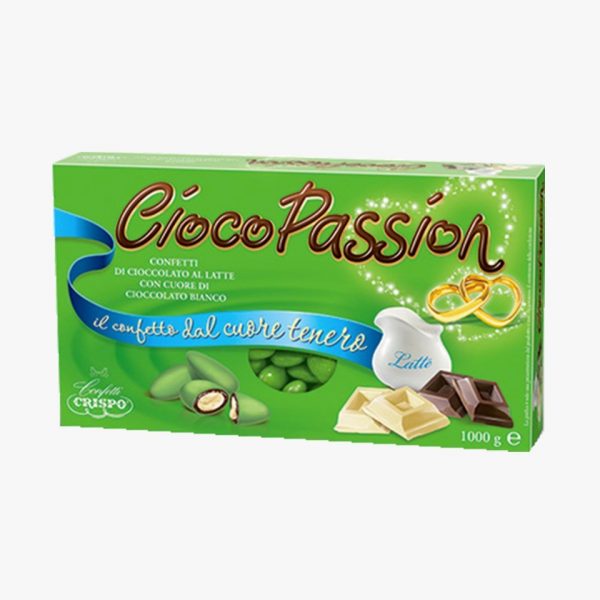 CONFETTI CRISPO CIOCOPASSION CLASSICO VERDE KG 1