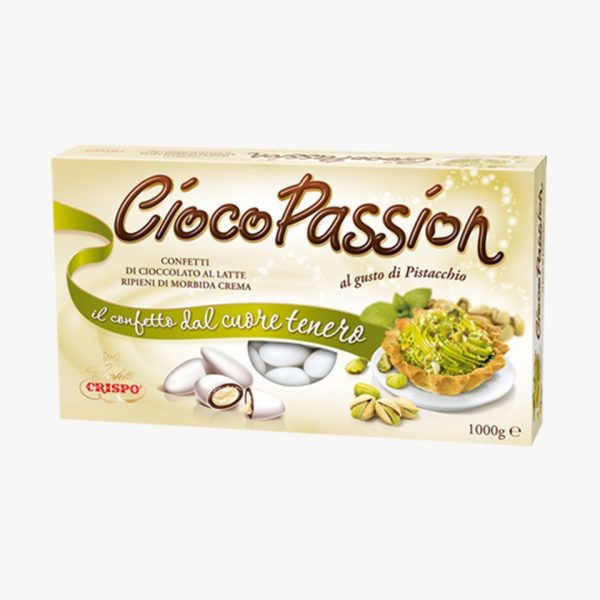 CONFETTI CRISPO CiocoPassion PISTACCHIO BIANCHI 1 Kg