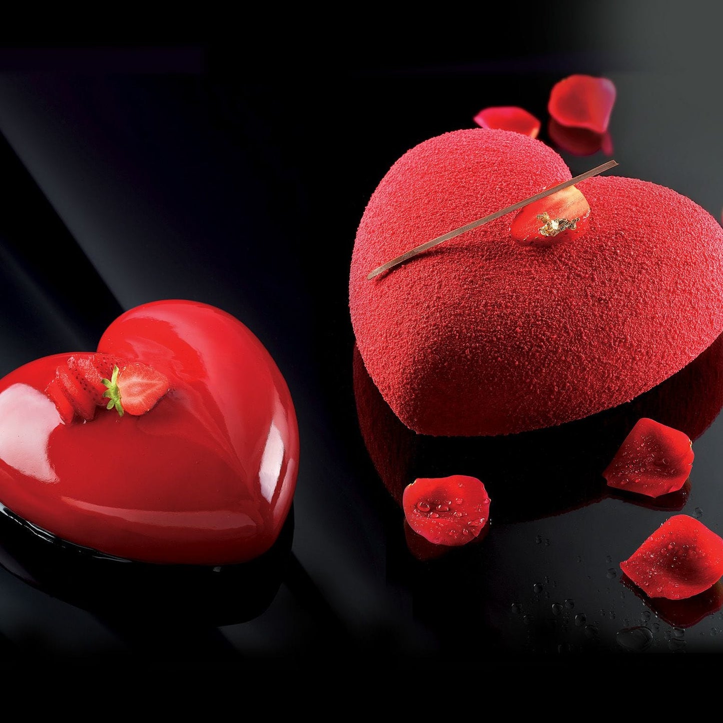 Amore 600 Stampo in silicone 142x137 h 50 mm + cutter