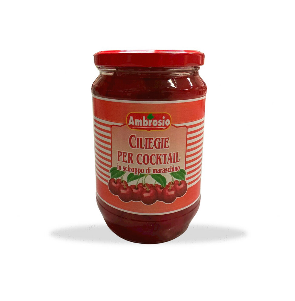 CILIEGIE CON GAMBO PER COCKTAIL AL MARASCHINO GR 365