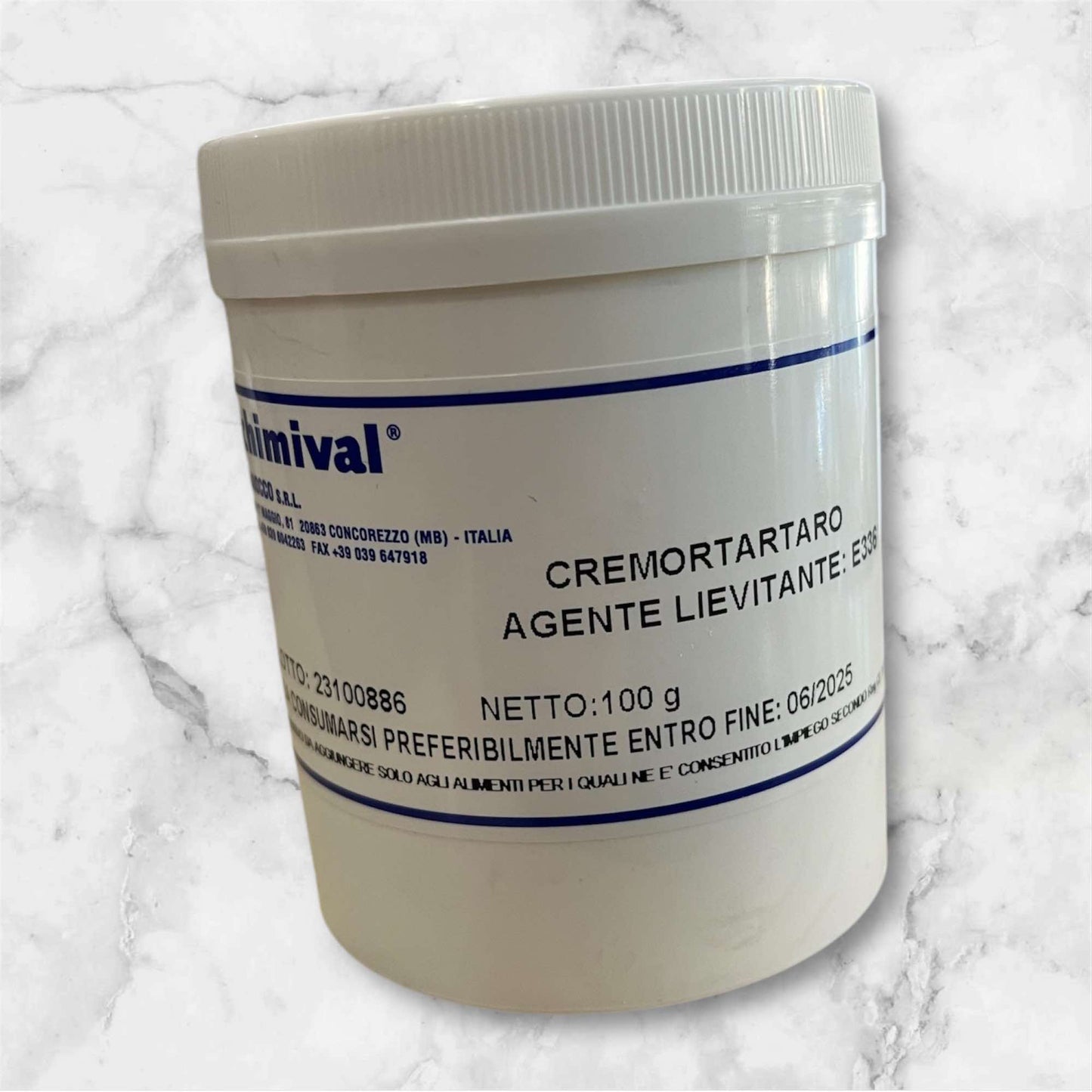 CREMORTARTARO ( AGENTE LIEVITANTE) GR 100
