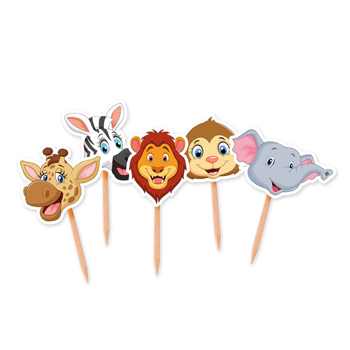 25 Picks Sagomati 4 x 7 cm Giungla