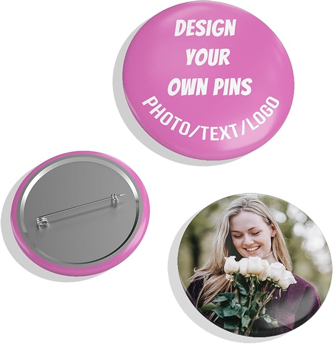 Spille Personalizzate e Badge CM 5,8