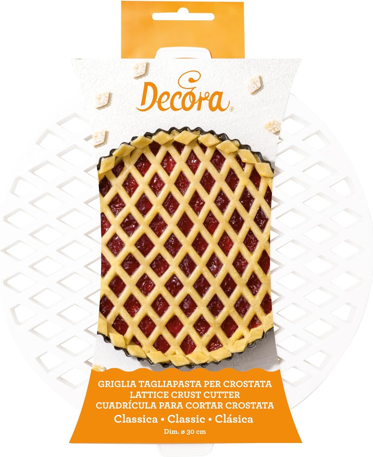 Griglia Tagliapasta per Crostata Classica, DIAM. ø 30 cm