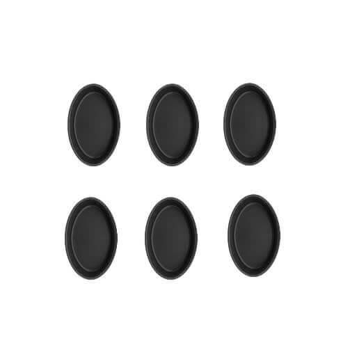 Formina Ovale Liscia Stampo Pasticciotto PZ 6