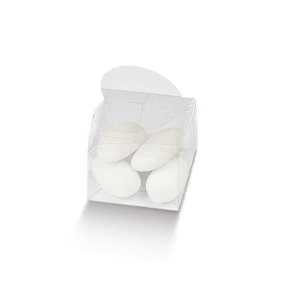 10 scatoline cubo con cuore pvc