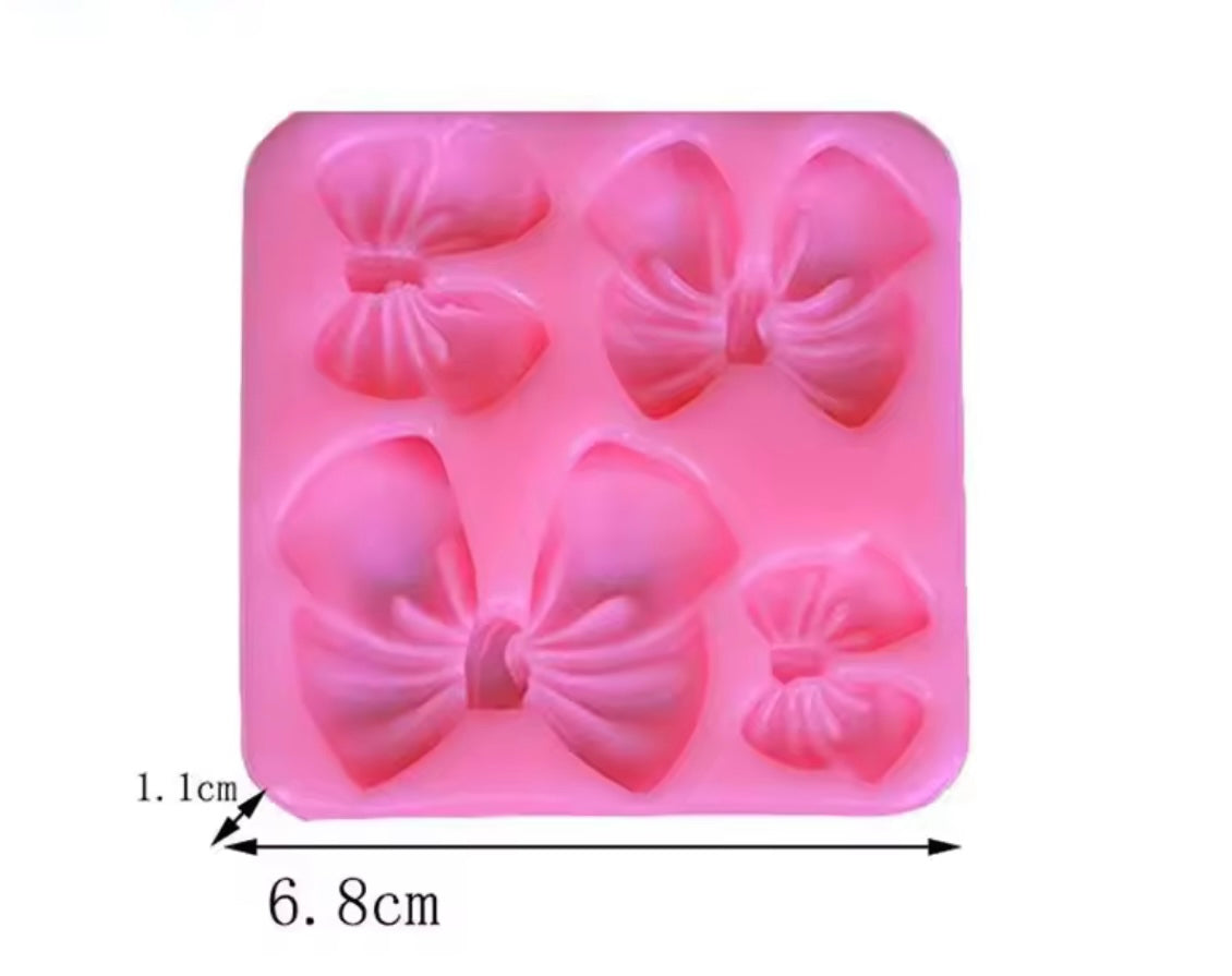 Stampo fiocchi in silicone