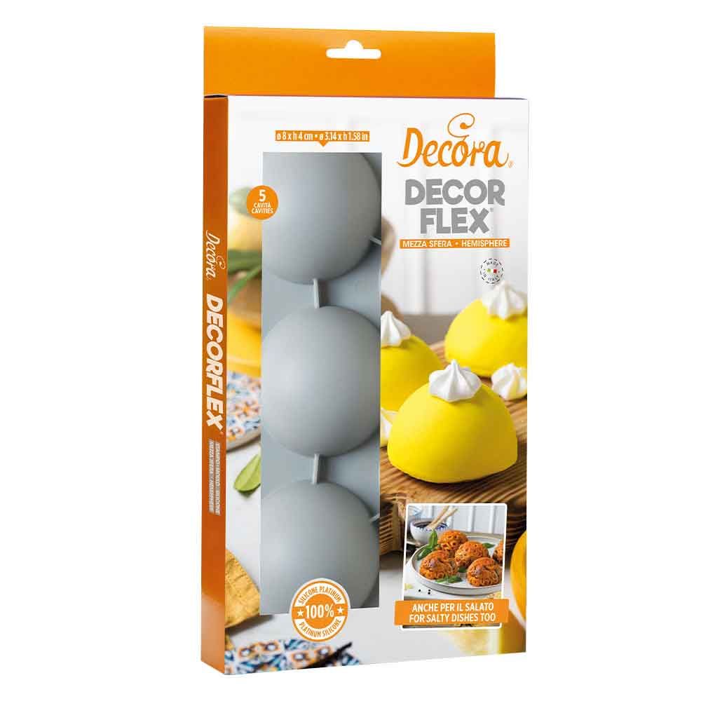 Decor Flex silicone mezza sfera cm 8