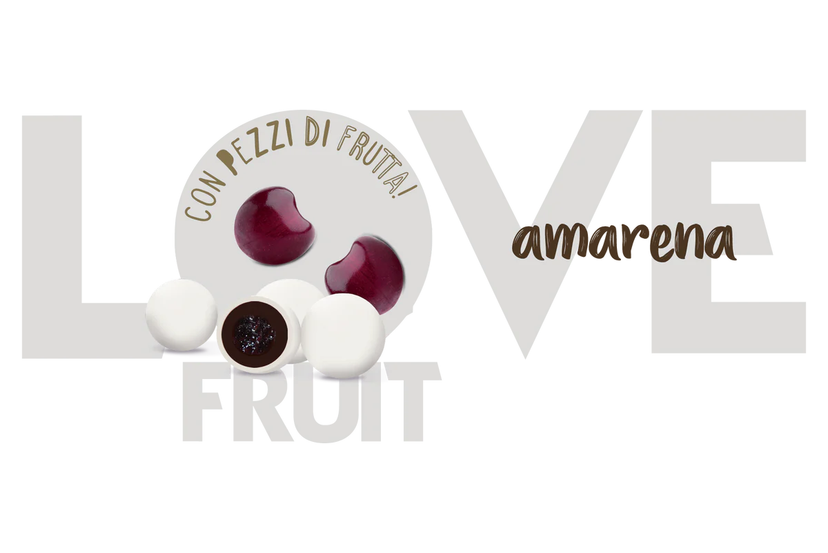 Confetti Maxtris Amarena Fabbri Bianco 1 kg