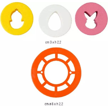 Set tagliapasta Pasqua mix & match 4 pz