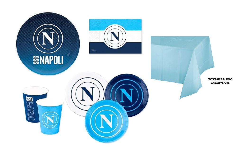 Kit festa calcio Napoli
