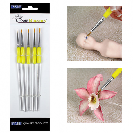 PENNELLINI PUNTA FINE PER DECORO SET 5 PZ