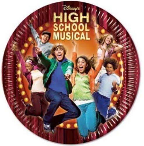 High school musical piatti/bicchieri/tovaglioli