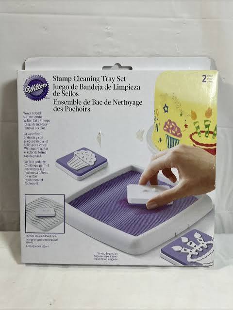 stamp cleaning , set vassoi pulizia timbri wilton