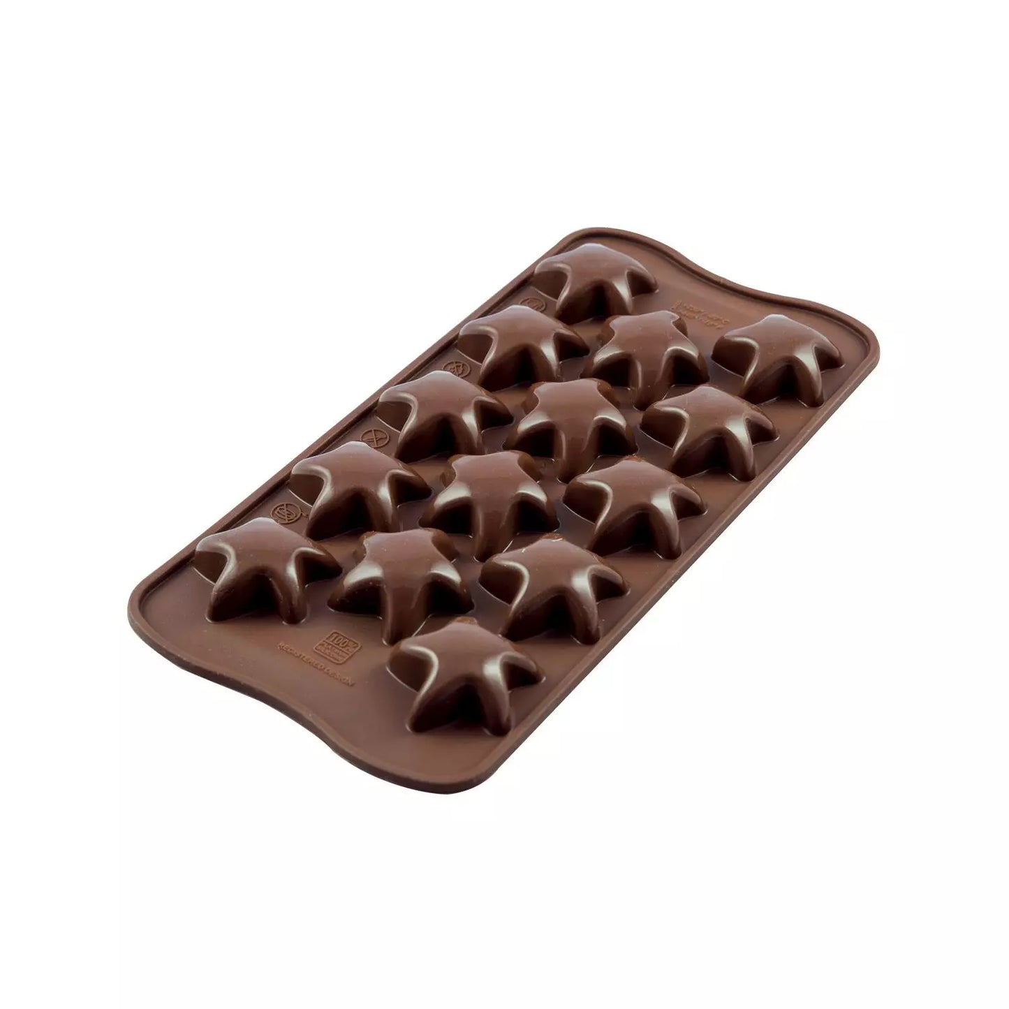 Choco star fish SilikoMart