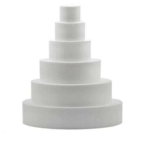 DISCHI POLISTIROLO TONDO H 10 CM