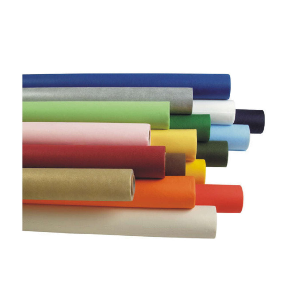 TOVAGLIA ROTOLO IN CARTA DAMASCATA - MISURA 7 MT. X 120 CM. - VARI COLORI