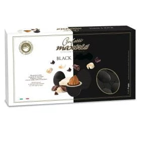Maxtris Black and White dragees 1Kg BLACK COLOR