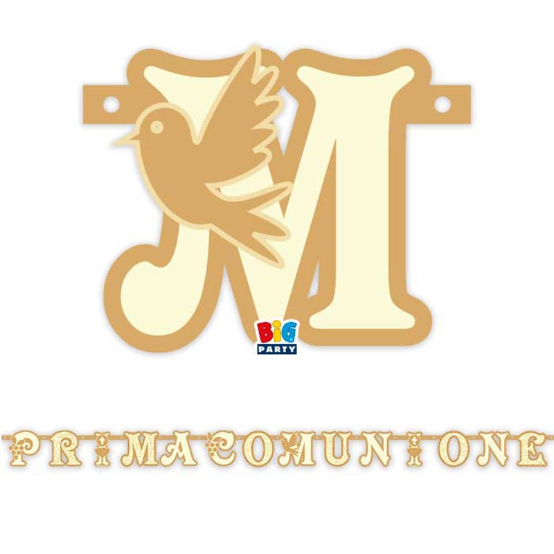 Festone "Prima Comunione" 1.40mt
