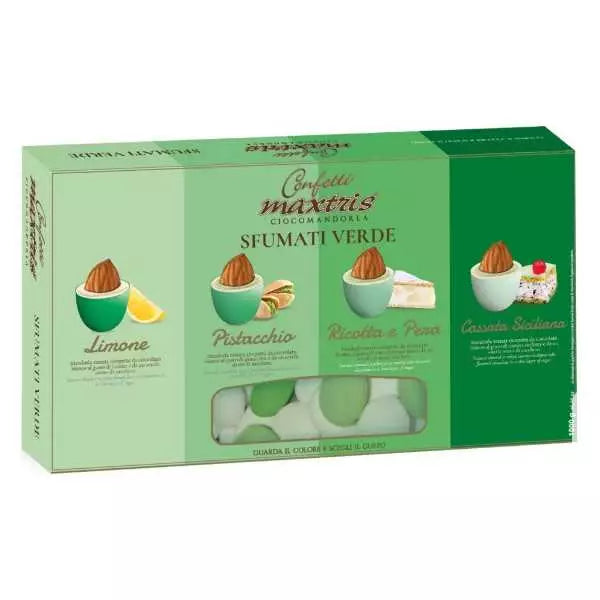 Maxtris Sfumati Verde confetti verdi sfumati 1 Kg