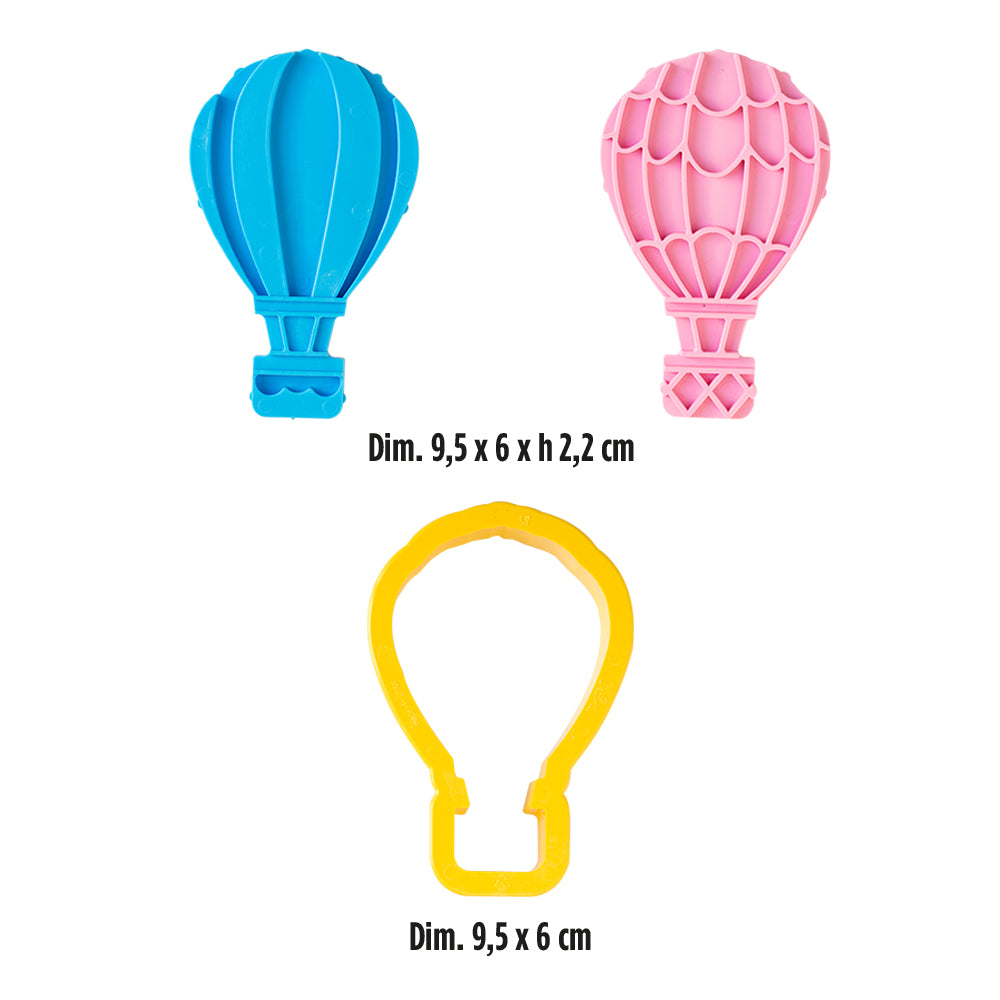 Set tagliapasta e marcatori mongolfiera