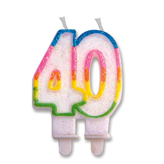 Candelina Sweet 8,5 cm Numero 40/50/60