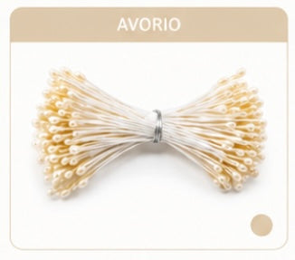 Pistilli per Fiori con Punta Perlata – 72 pz