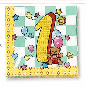 Coordinato Tavola 1° Compleanno orsetto