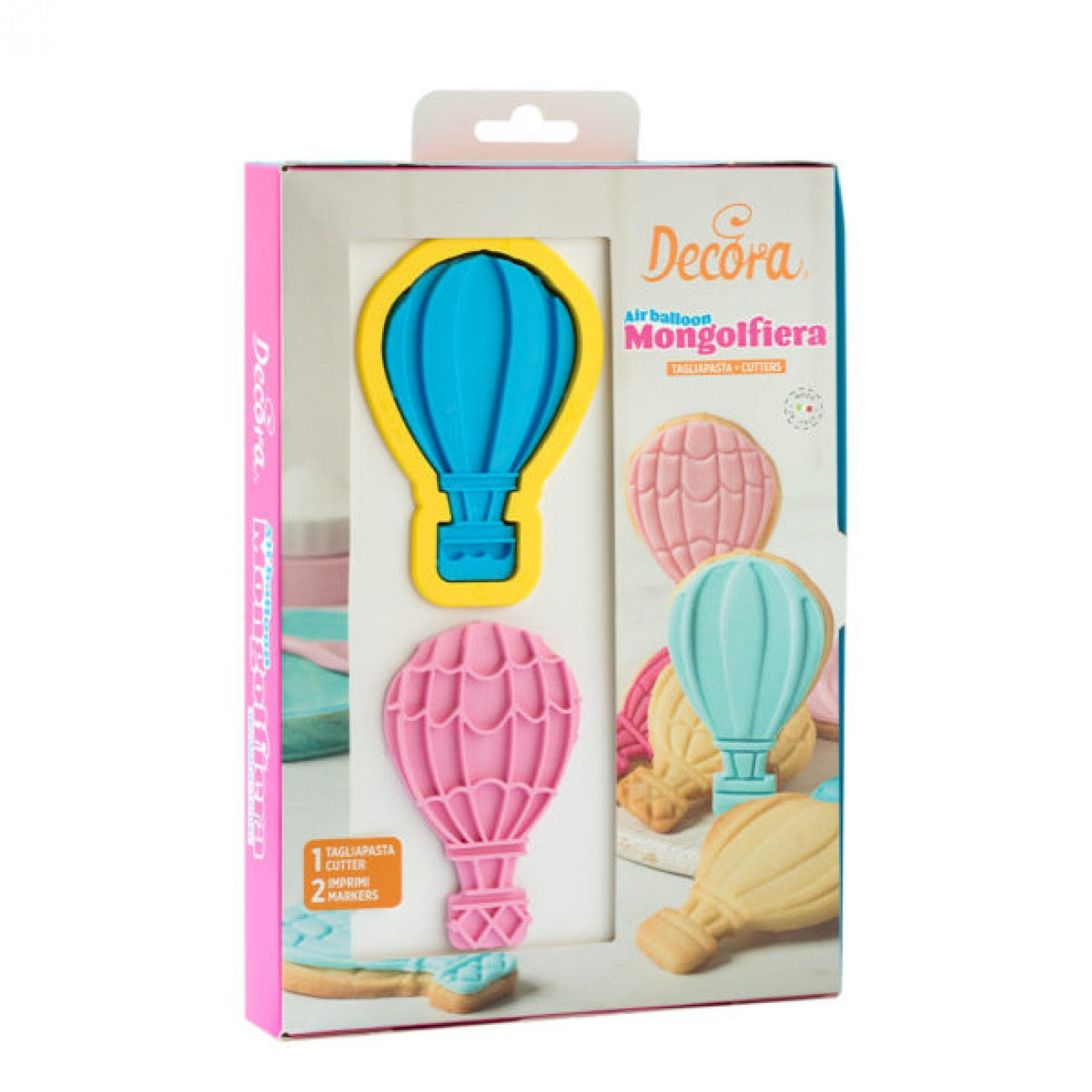 Set tagliapasta e marcatori mongolfiera
