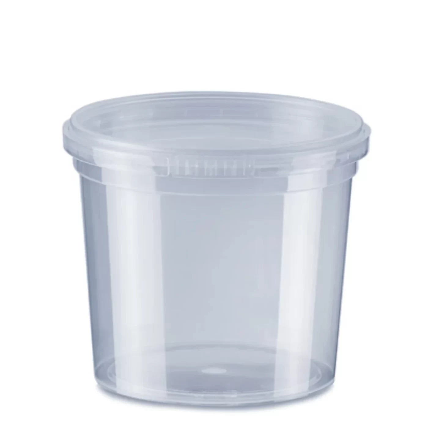 120 vasetti contenitore plastica con coperchio ml 119