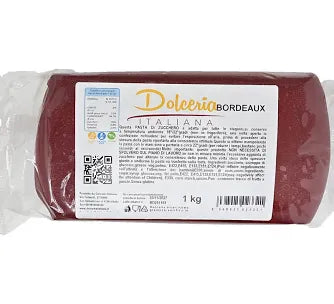 Pasta di Zucchero Bordeaux kg 1