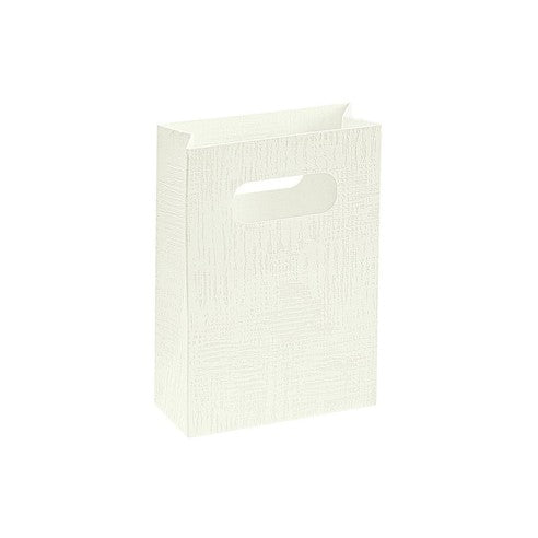 Pz 10 Shopper bag Tela bianco