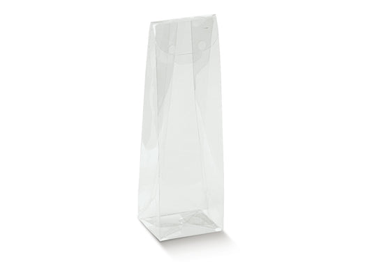 10 Scatoline Sacchetto trasparente pvc 50x40x155 mm
