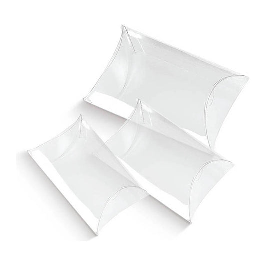 10 bustine pvc trasparenti varie misure