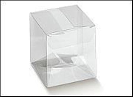 10 Scatole scatto pvc trasparente 140x140x110