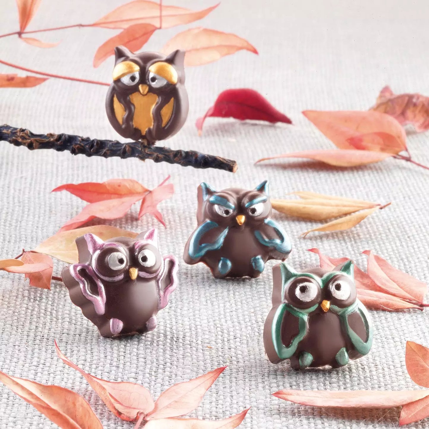 Choco gufi SilikoMart