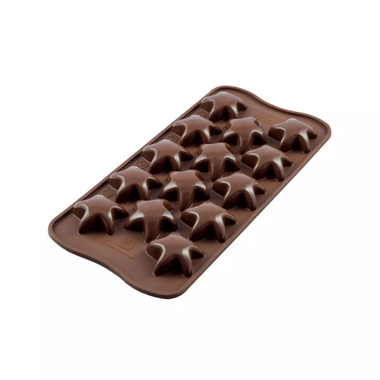 Choco star fish SilikoMart