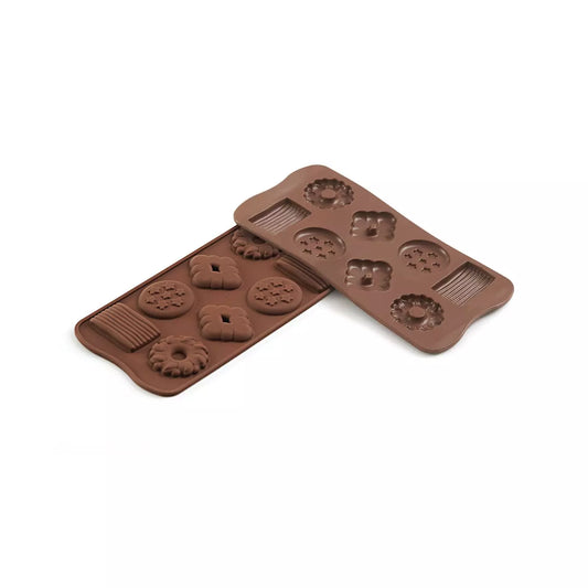 Choco biscuits silikomart