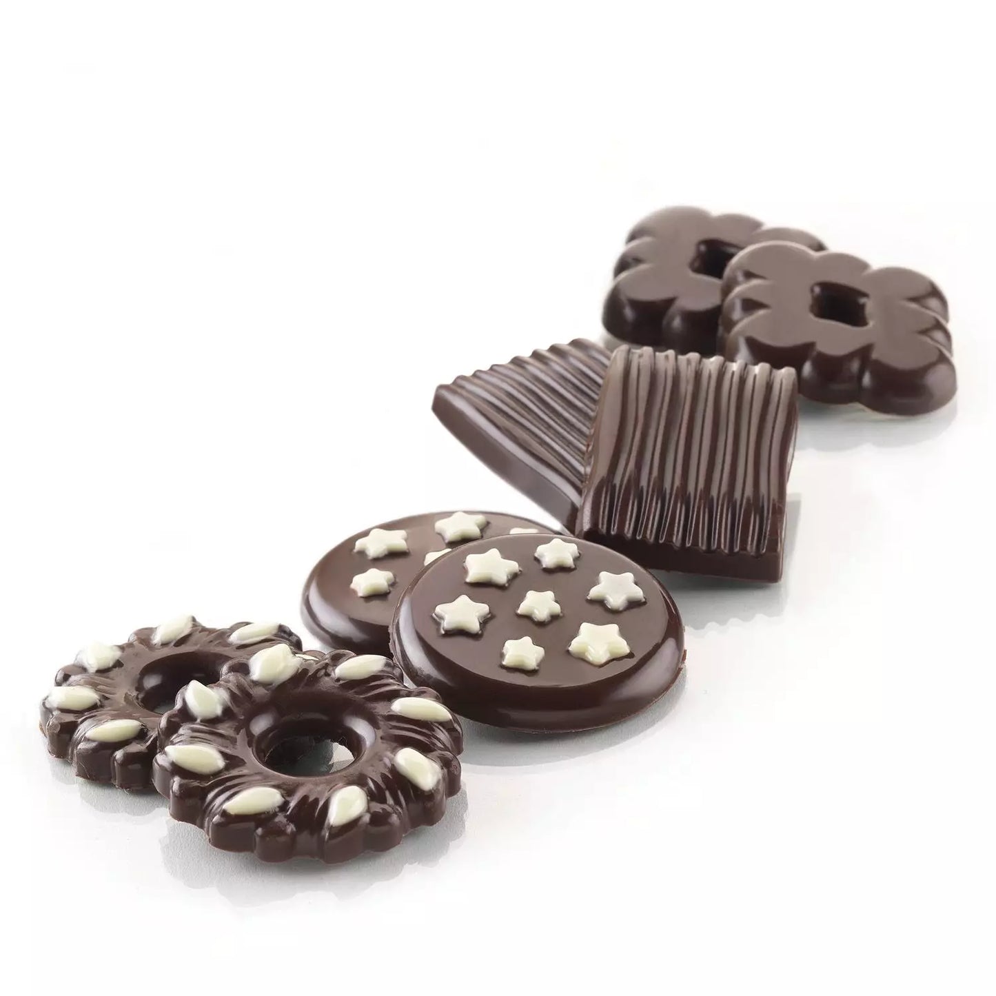Choco biscuits silikomart