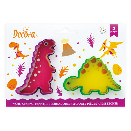 Tagliapasta dinosauro kit 2 pz
