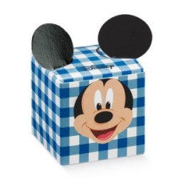 10 scatolini Cubo mickey blu cm 5x5x5