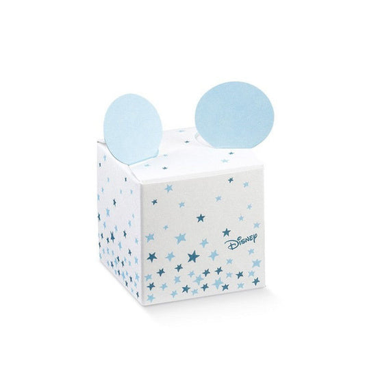 10 scatolini cubo mickey stars cm 5x5x5