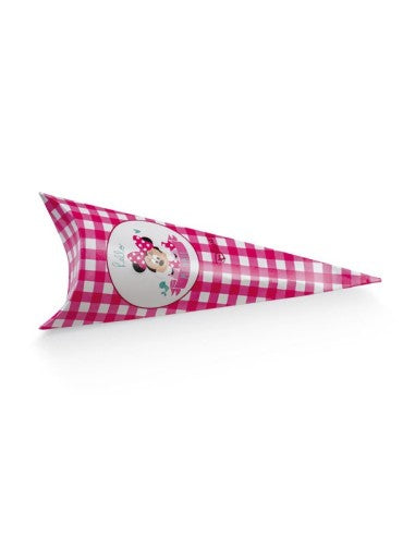 10 coni scstolini Minnie rosa