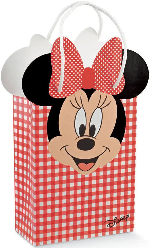 10 shoppers box Minnie rossa